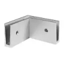 Angle intérieur 90°, Easy Glass Slim; montage latéral, aluminium brossé, anodisé (16631500518)
