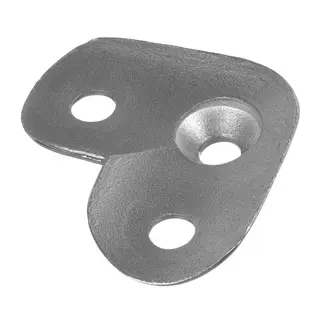 Berceau pour tube, 90°; 131802-048; main-courante Ø48,3 mm, inox brossé 304 (13180204812)