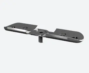 Berceau pour tube, réglable; 131805-048-12; , main-courante Ø48,3 mm, inclus vis, acier inoxydable 304, brossé - NEW