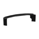 Cache-embase pour main-courante Easy Alu, 90°; 155314-80; , horizontal, plastique ABS, noir satiné (RAL 9005)
