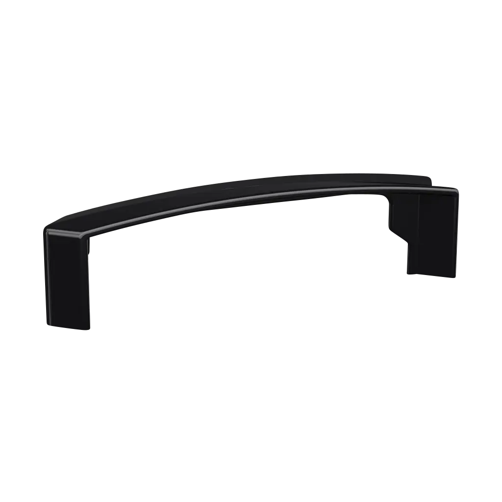 Cache-embase pour main-courante Easy Alu, droit; 155790-80; , horizontal, plastique ABS, noir satiné (RAL 9005)