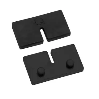 Cale caoutchouc pour pince à verre MOD 2100; 205021-06; pour verre 6 mm (19500200600)