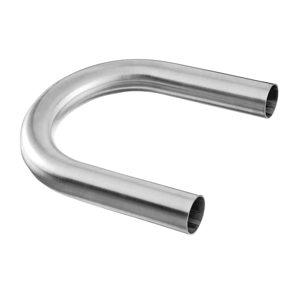 Cintres, 180°, r=97 mm; 130906-248-12; tube Ø48,3 mm x 2 mm, inox brossé 304 (13090624812)