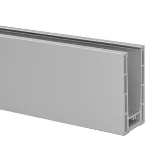 EG Prime, profil de sol, montage au sol; 168410-025-00-18; L=2500 mm, aluminium brossé, anodisé 25µm (16696000018)