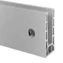 EG Pro, profil de sol, montage latéral; 168130-050-00-18; L=5000 mm, aluminium brossé, anodisé 25µm (16691550018) - SELL OUT
