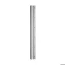 Easy Glass View/Wall, profil de mur; 166830-050-00-00; L=5000 mm, aluminium, brut (16692350000) - NEW
