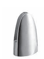 Easy Glass, pince à verre de sol, MOD 6400; 146400-10; sans cales, inox poli 316 (14640000010)