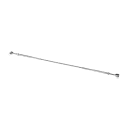 Easy Q-web, convection de câble vertical, 8 mm; 147780; H=800 mm, inox brossé 316 (14778000812)