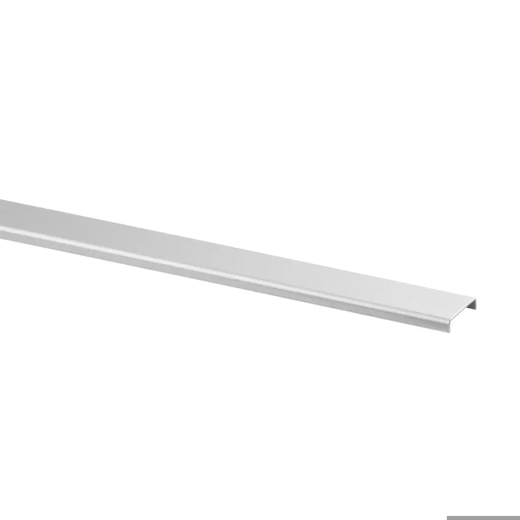 Edge protection, MOD 6940, inox brossé 316; 146940-025-22-12; L=2500 mm, profil pour verre 20,76 & 21,52 mm (14694512212)