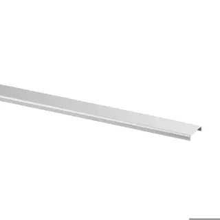 Edge protection, MOD 6940, inox brossé 316; 146940-050-18-12; L=5000 mm, profil pour verre 16,76 & 17,52 mm (14694011812)