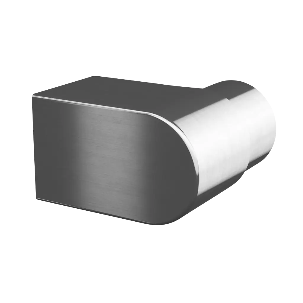 Embase murale, 90°, pour tube Ø33,7 x 2 mm; 146517-233-12; , acier inoxydable 316, brossé - NEW