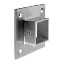 Embase murale, Square Line; 134505-040-12; pour tube 40x40 mm, inox brossé 304 (13450504012)