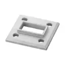 Embase à souder, Square Line; 143503-063; tube 60x30 mm, inox brut 316 (14350306300)