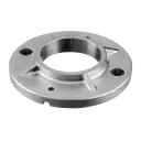 Embase à souder, tube Ø48,3 mm, rond, 100 mm, inox brut 304 (13094004800)