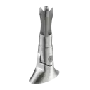 Embase-manchon, orientable; 130945-248; tube Ø48,3 mm x 2 mm, inox brossé 304 (13094524812)