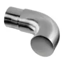 Embout coudé, 90°; 140739-242-12; pour tube Ø42,4 mm x 2 mm, inox brossé 316 (14073924212)
