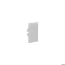 Embout d'ancrage, Easy Glass View/Wall; 156838-36; plastique ABS, aluminium RAL 9006 (24692301836)