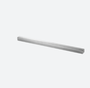 Embout droite, pour profil en U; 146367-34-12; , U=34 x 34 mm, acier inoxydable 316, brossé