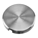 Embout pour embase-manchon, montage d'escalier; 130731; rond, 60 mm, filetage M12, inox brossé 304 (13073106012)