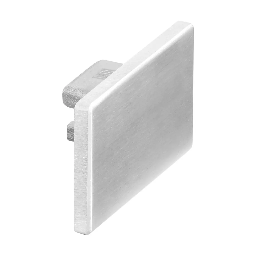 Embout, EH, plat, pour tube à fond de gorge; 166734-654-00; 65x40x1,5 mm, aluminium, brut (16673265400)