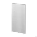 Embout, Easy Glass Pro, montage au sol; 168112-00-00; gauche & droite, aluminium brut (16673400600)