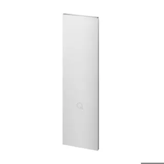 Embout, Easy Glass Pro, pour escaliers; 168133-01-18; montage latéral, gauche, aluminium brossé, anodisé (16673601518)