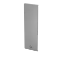 Embout, Easy Glass Smart "Y", montage latéral; droite, aluminium, brut (16673503300)