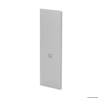 Embout, Easy Glass Smart, pour escaliers; 168233-01-18; montage latéral, gauche, aluminium brossé, anodisé (16673603118)