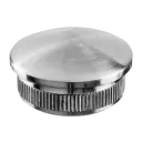 Embout, Easy Hit, arrondi; 131759-112-12; pour tube Ø12 mm x 1 mm, inox brossé 304 (13572911212)