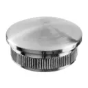 Embout, Easy Hit, arrondi; 135729-248-12; pour tube Ø48,3 mm x 2 mm, inox brossé 304 (13572924812)