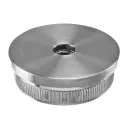 Embout, Easy Hit, plat, filetage M10; 135736-242; pour tube Ø42,4 mm x 2 mm, inox brossé 304 (13573624212)