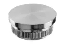 Embout, Easy Hit, plat; 135732-042-12; pour tube Ø42,4 mm x 2,6 mm, inox brossé 304 (13573204212)
