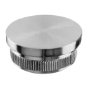 Embout, Easy Hit, plat; 145732-233-12; pour tube Ø33,7 mm x 2 mm, inox brossé 316 (14573223312)