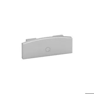 Embout, Easy Hit, pour main-courante Easy Alu; 165742-18; aluminium brossé, anodisé 25µm (16573207018)