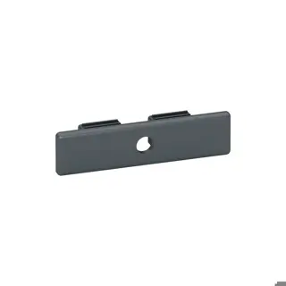 Embout, Easy Hit, pour poteau Easy Alu; 155743-33; plastique ABS, gris anthracite RAL 7016 (24573206033)
