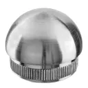Embout, Easy Hit, semi-circulaire; 145730-242-12; pour tube Ø42,4 mm x 2 mm, inox brossé 316 (14573024212)