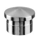 Embout, arrondi; 141729-016-12; pour tube Ø16 mm x 1 mm, inox brossé 316 (14072901612)