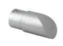 Embout, plat, pour tube à fond de gorge; 136738-042-12; p. escalier, biesauté, Ø42,4x1,5 mm, inox br. 304 (13673804212)