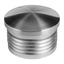 Embout; 155729-242; Ø42,4 mm x 2 mm, plastique, aspect inox brossé (24572924219)