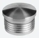 Embout; 155729-248; Ø48,3 mm x 2 mm, plastique, aspect inox brossé (24572924819)