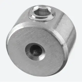 Entretoise pour câble, 6 mm; 137400-006; inox brossé 304 (13740000612)