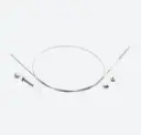 Fast Fix kit câble, 2,5 m, épaisseur=4 mm; 147901-004-02; avec Fast Fix adaptateur, inox brossé 316 (14790102412)