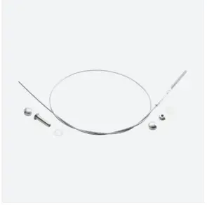 Fast Fix kit câble, 7,5 m, épaisseur=4 mm; 147901-004-07; avec Fast Fix adaptateur, inox brossé 316 (14790107412)