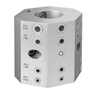Gabarit de perçage, pour tube Ø48,3 mm, Q-75; 201020-048; pour perçage M5, M6, M8, M10 (19071844800) - SELL OUT
