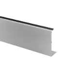 Habillage, Easy Glass Pro, montage latéral; 168135-050-18; extérieur, L=5000 mm, aluminium brossé, anodisé (16692051518) - SELL OUT