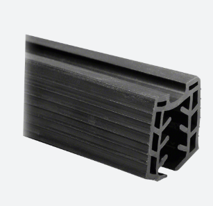 Insert caoutch. p. tube à fond de gorge L=5 m; 205127-050-08; Ø48,3 mm, U=27x30 mm, pour verre 8 - 10,76 mm (19504800800)