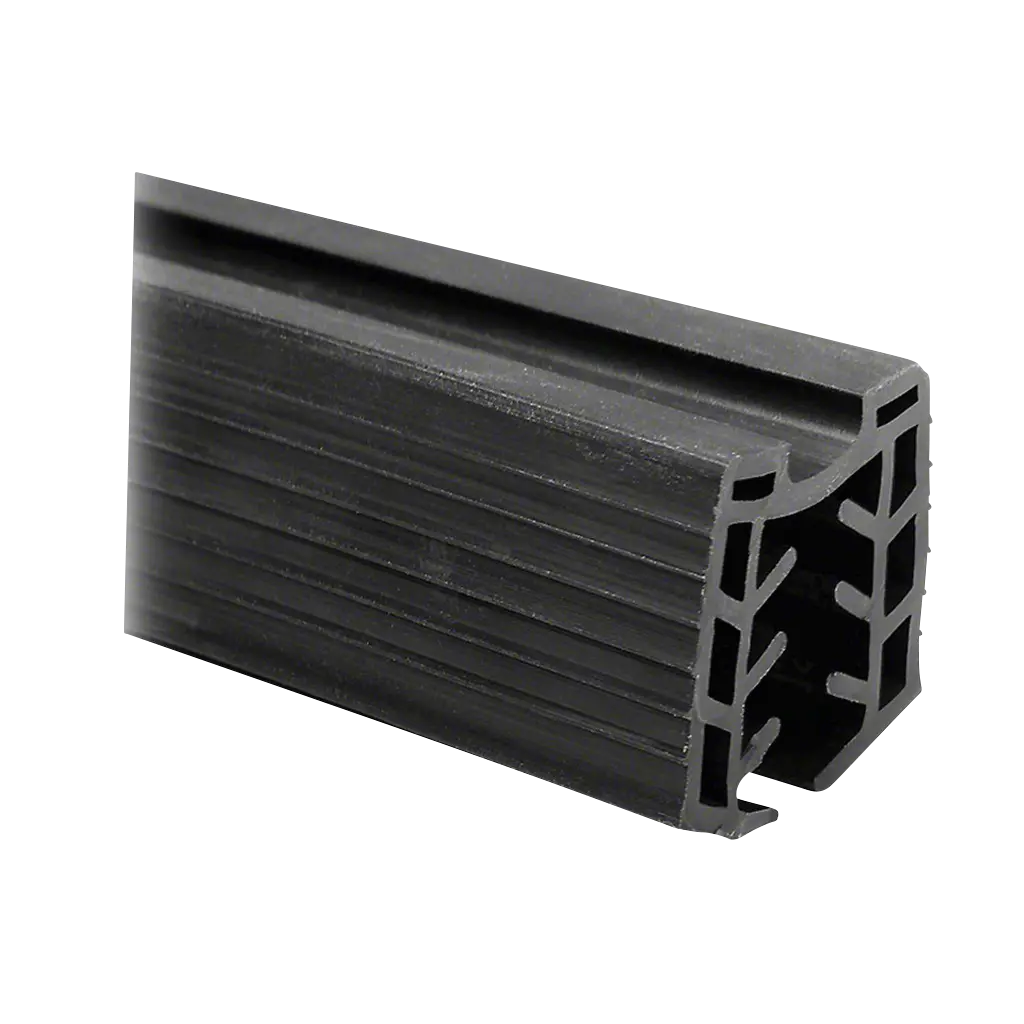 Insert caoutch. p. tube à fond de gorge L=5 m; 205127-050-15; Ø48,3 mm, U=27x30 mm, pour verre 15 - 17,52 mm (19504801500)