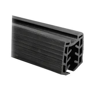 Insert caoutch. tube fond de gorge, U=24x24mm; 205124-250-92; , L=25 m, pour verre 21,52 mm