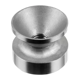 Insert à souder, tube Ø42,4 mm x 2,6 mm; 133501-042; filetage M12, inox brut 304 (13350104200)