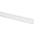 LED-profil de recouvr. pour fond de gorge alu; 155091-025-06; 65x40 mm, à clipser, L=2500 mm, plastique, dépoli (24509100006)
